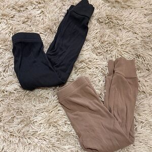 Little bipsy ribbed leggings